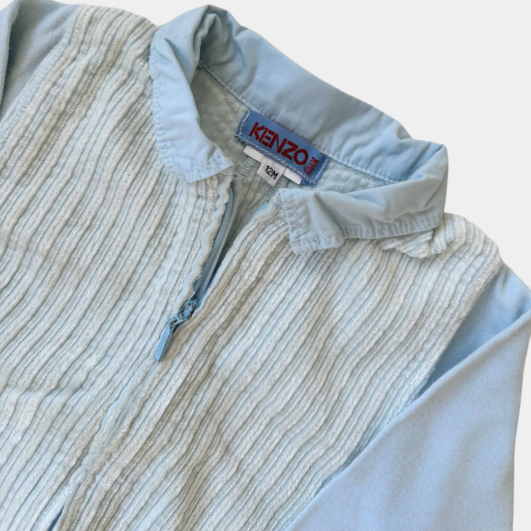 Kenzo Light Blue Baby Jumpsuit (12M)