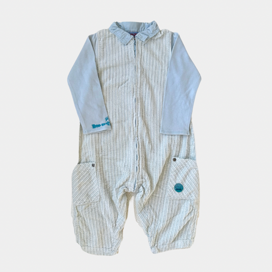 Kenzo Light Blue Baby Jumpsuit (12M)
